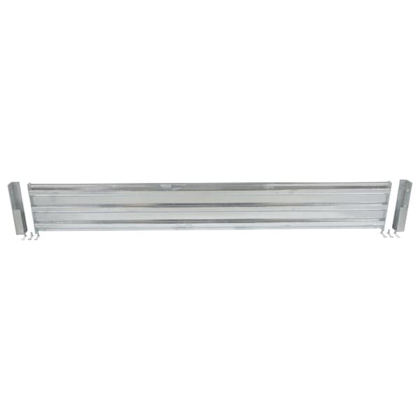 Vestil Galvanized Guard Rail-Bolt On 9 Ft GR-F3R-DI-9-HDG - main